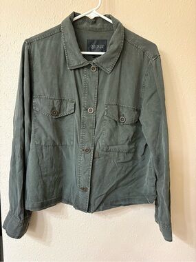 Sanctuary Olive Green Utility Jacket